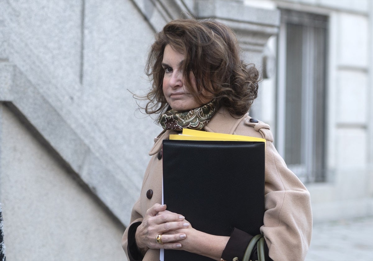 La fiscal jefa de Madrid, Pilar Rodríguez, acude a declarar al Tribunal Supremo