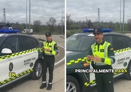 La Guardia Civil recuerda una de las infracciones más repetidas en la carretera: «Hay que evitar posibles accidentes»